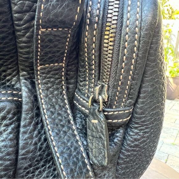 Tod's Black Leather Backpack with Drawstring Closure - Picture 6 of 16